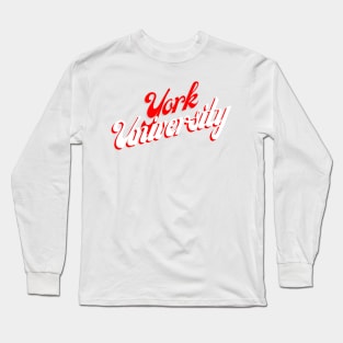 York University Long Sleeve T-Shirt